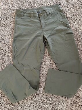 Eddie Bauer First Ascent Women’s Light Weight Pants Sz 10 Green Outdoor Hiking